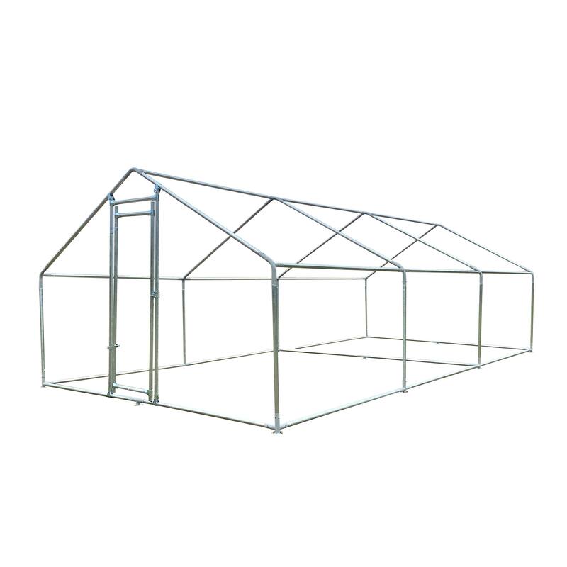 Metal Chicken Run Walk-in Poultry Cage with Waterproof