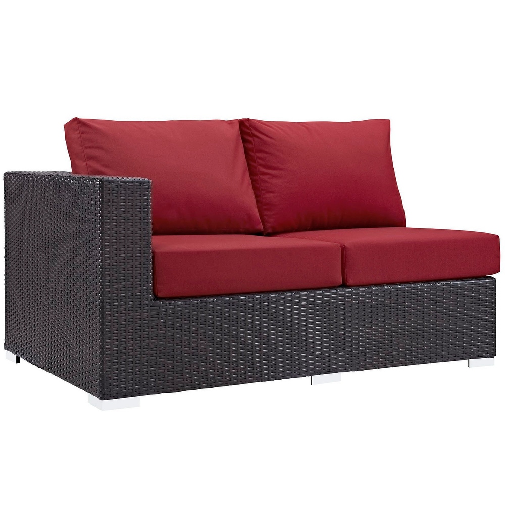 Convene Outdoor Patio Left Arm Loveseat