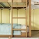 preview thumbnail 5 of 11, Rubber Wood Detachable Triple Twin Bunk Bed with Two Built-in Ladders,Guardrails for Home