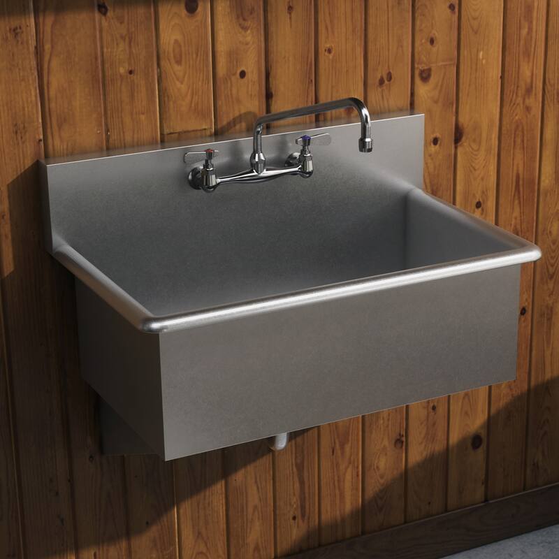 Whitehaus Collection Heavy Duty Wall Mount Utility Faucet