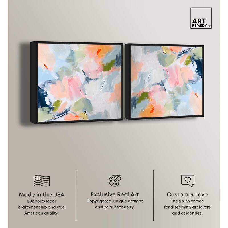 Glistening Stillness II Canvas by Art Remedy