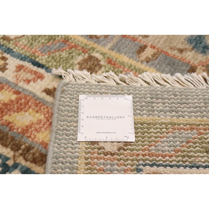ECARPETGALLERY Hand-knotted Jules Serapi Grey Wool Rug - 11'11 x 15'1