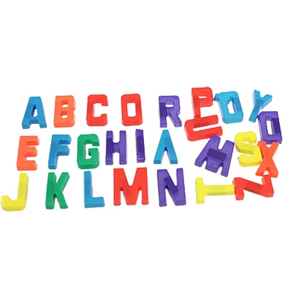 Unique Bargains 26 Pcs Kids Alphabets Fridge Refrigerator Magnets Wall Letters Stickers
