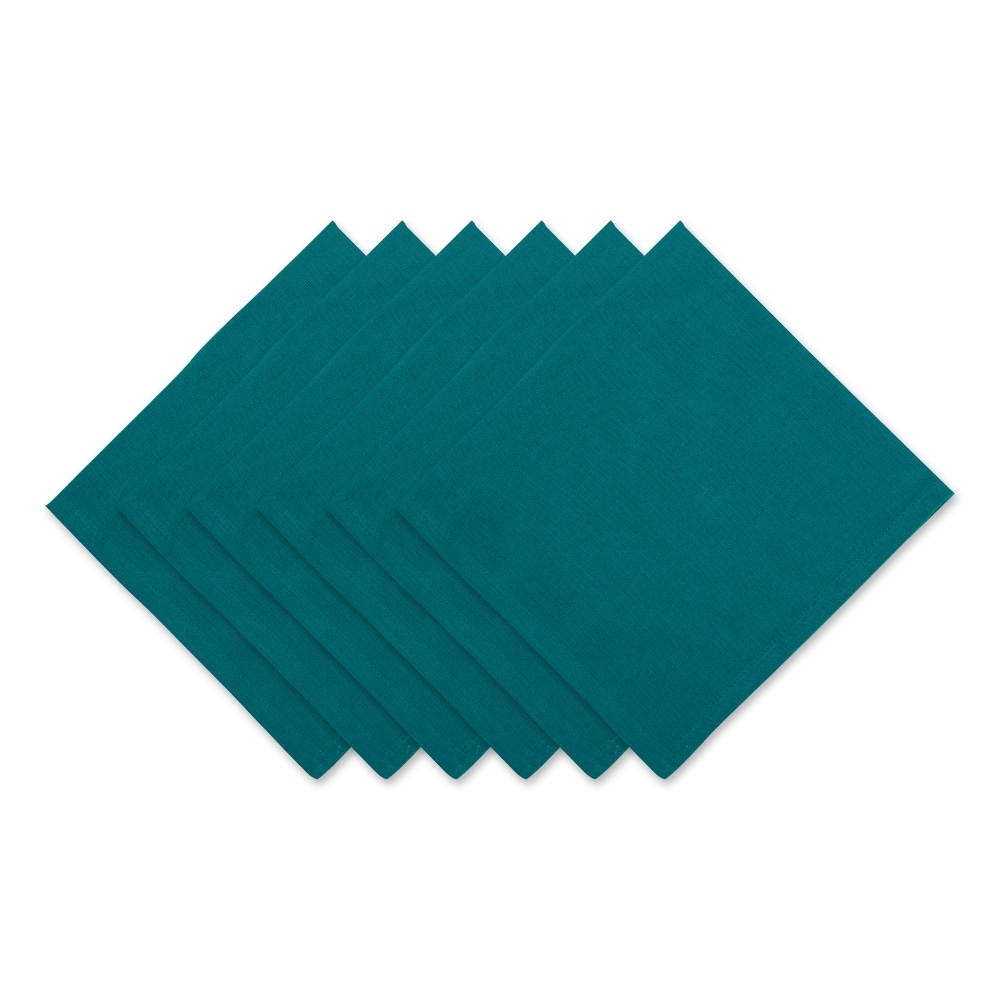 DII Solid Cotton Napkin Set/6