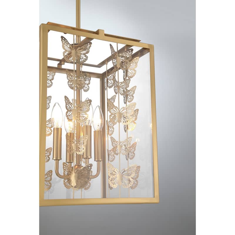 Birch 4-Light Pendant