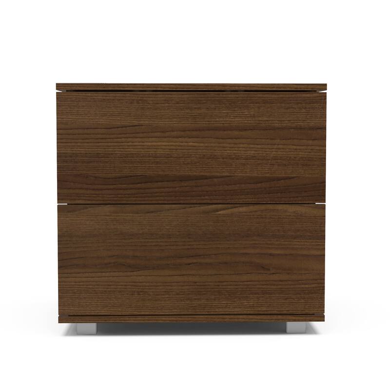 Polifurniture Madison Modern 2 Drawer Nightstand