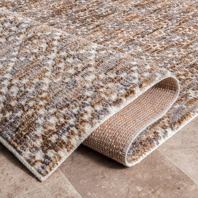 Nuloom Contemporary Modern Mayen Geo Trellis Area Rug