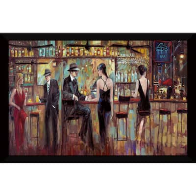 "Happy Hour" by Ruane Manning Print on Acrylic.
