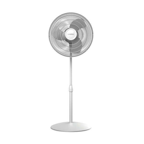 Lasko S16201 Oscillating Pedestal Fan, 16"