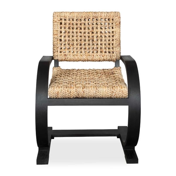 slide 2 of 2, Uttermost Rehema Black Dining Chair