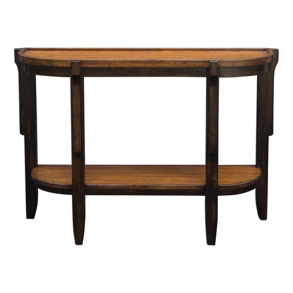 Uttermost 25820 Sigmon 46 1 2 Inch Wide Mango Wood Console Uttermost 25820 Sigmon 46 1 2 Inch Wide Mango Wood Console Table With Gallery Sh