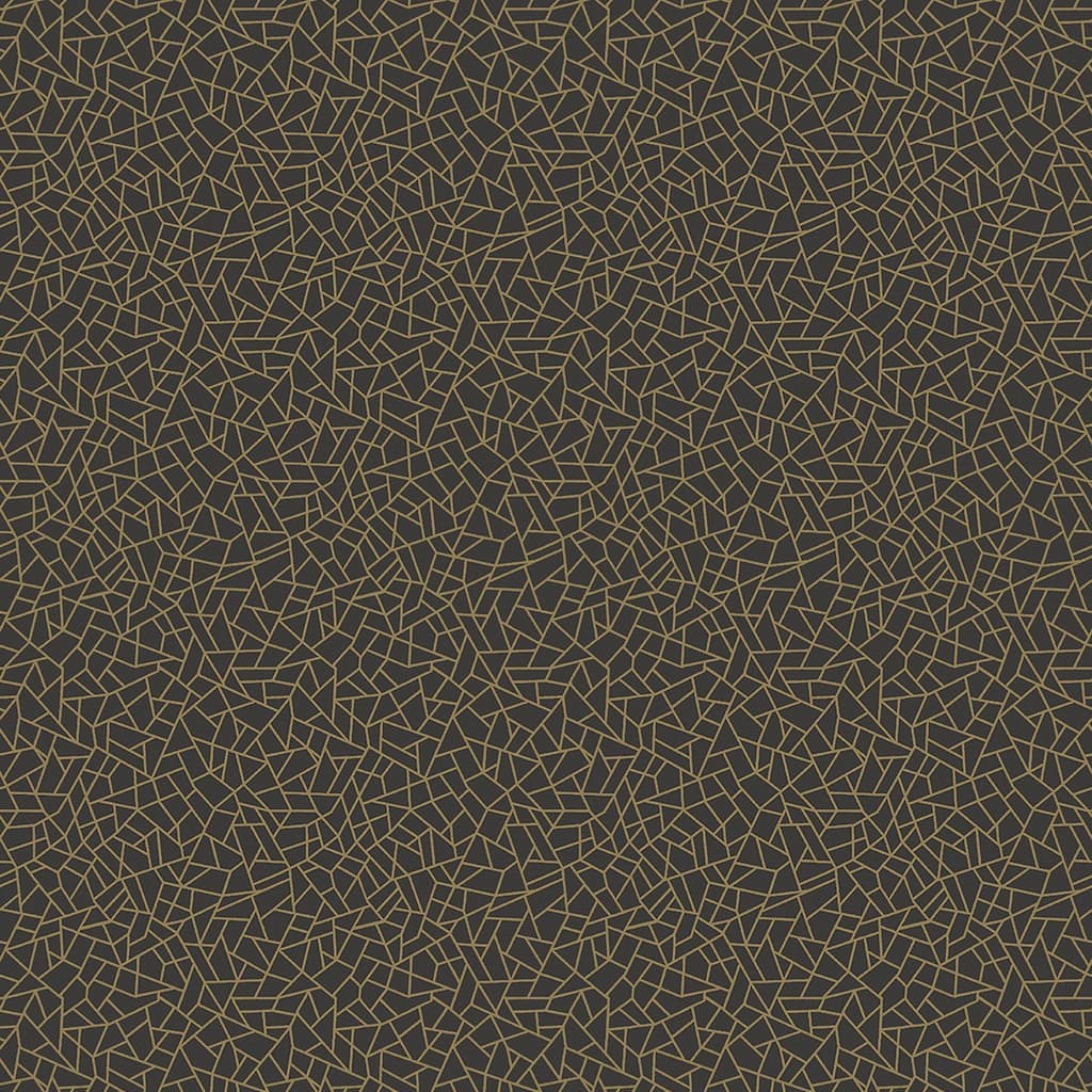 Galerie Wallcoverings Metallic FX Crazed Geometric Non-woven Metallic Finish Wallpaper Roll