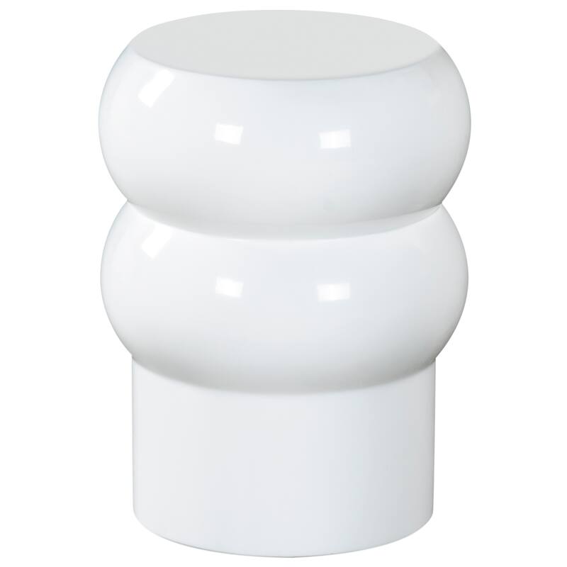 SAFAVIEH Couture Joyrosa Concrete Accent Table - 13"W x 13"D x 17"H