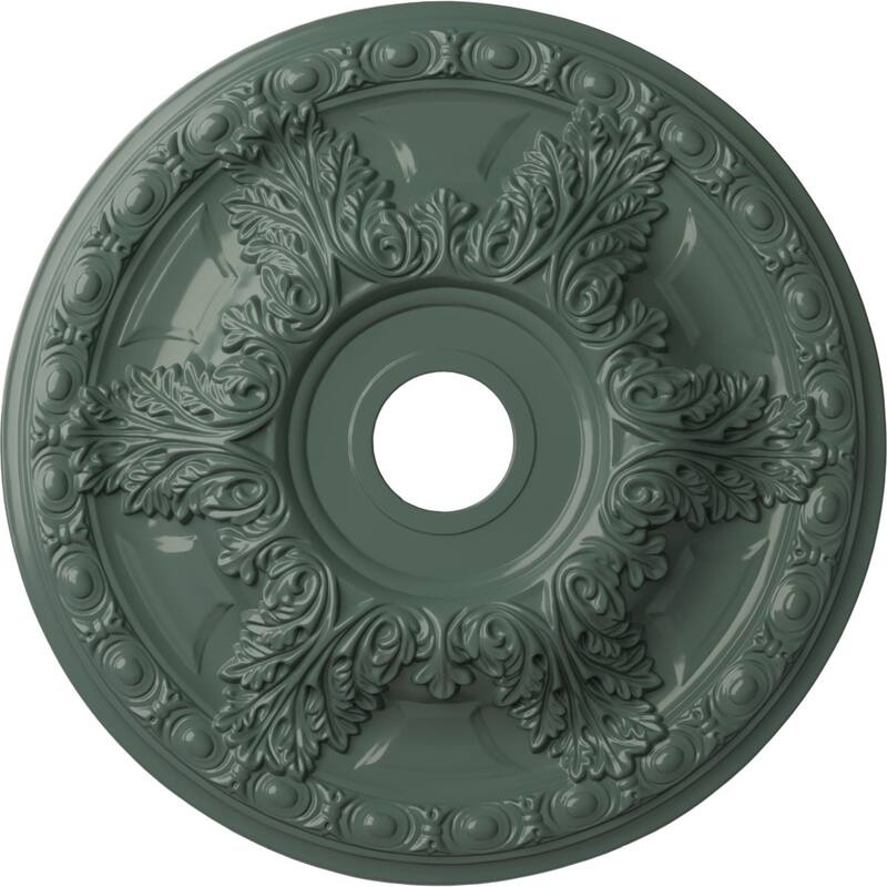23 3/8"OD x 3 5/8"ID x 2 1/2"P Granada Ceiling Medallion