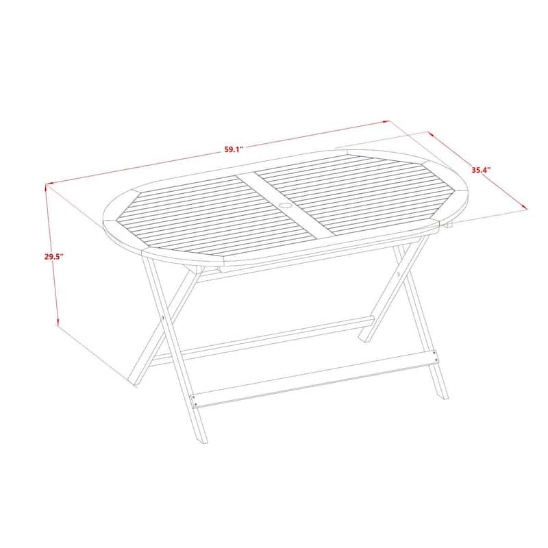 HomeStock 7-Piece Natural Oak Finish Solid Wood Top Dining Table with 6 Chairs with Lattice Back