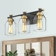preview thumbnail 7 of 6, 3-light Bathroom Vanity Light, Bathroom Over Sink Lighting - 21.3 x 9.2 x 7 inches