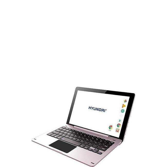 Shop Hyundai Ht1003x16kc 10 1 In 2 In 1 Laptop Rose Gold Metal