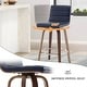 preview thumbnail 122 of 198, 26"/29" Faux Leather Swivel Bar/Counter Stools, Set of 2/3