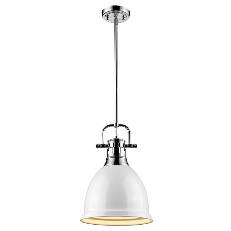 Golden Lighting Duncan Single Light 9" Wide Mini Pendant