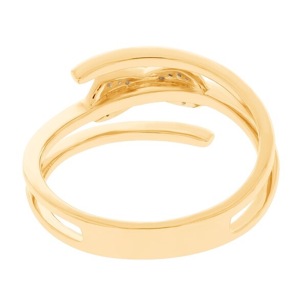 Prism Jewel 1.00MM 0.08CT G-H//I1 Natural Diamond Light Weight Fancy Ring