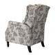 preview thumbnail 32 of 88, Damaris Comfy Recliner for Bedroom Set of 2 with wingback by HULALA HOME