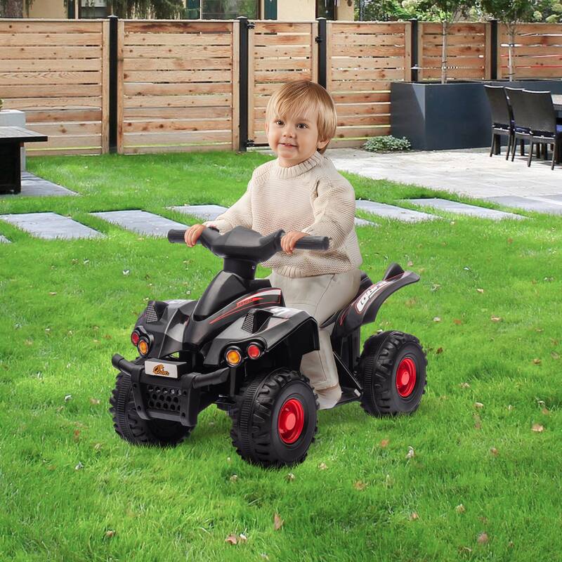 6V Kids Electric ATV Ride-On Car with Music, Safe Speed & Durable Build