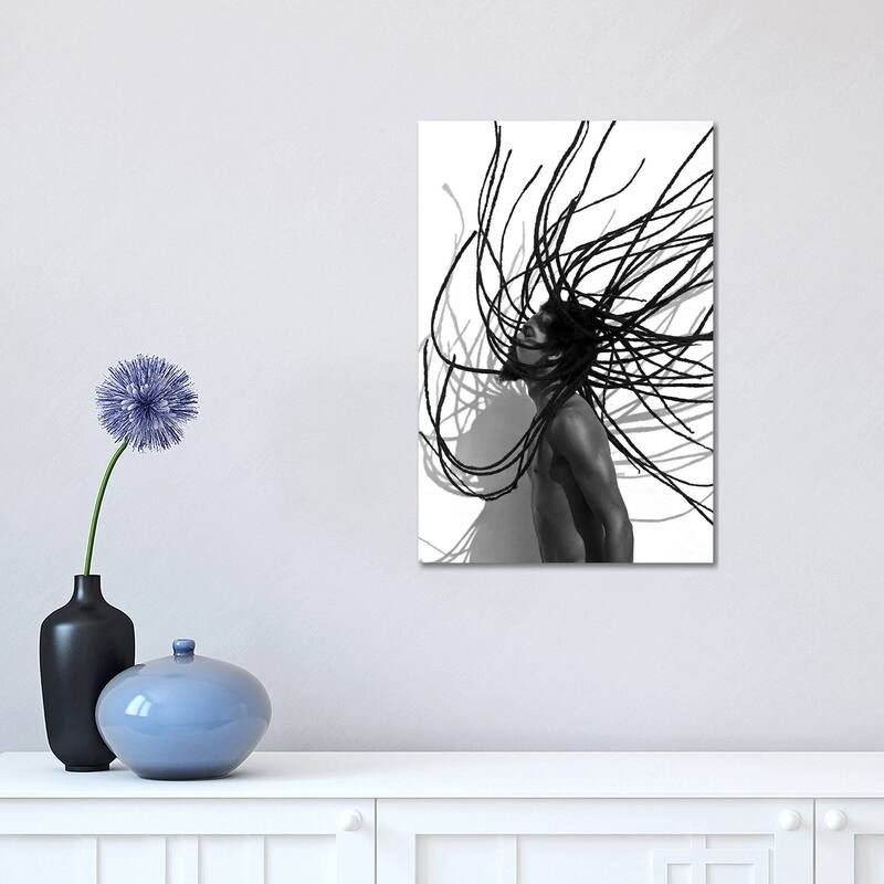 iCanvas "Locs" by Gregory Prescott Canvas Print - 18x12x1.5