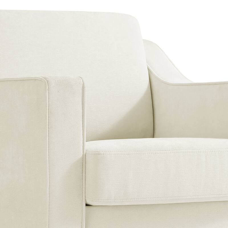 30" W Modern Accent Swivel Chair Comfy Upholstered Armchair Set of 2