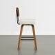 preview thumbnail 5 of 8, Spruce & Spring 26" Swivel Bar Stool with Bentwood Back or PE Rattan Back