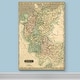 preview thumbnail 5 of 8, Thomson's Map of Germany -Premium Gallery Wrapped Canvas