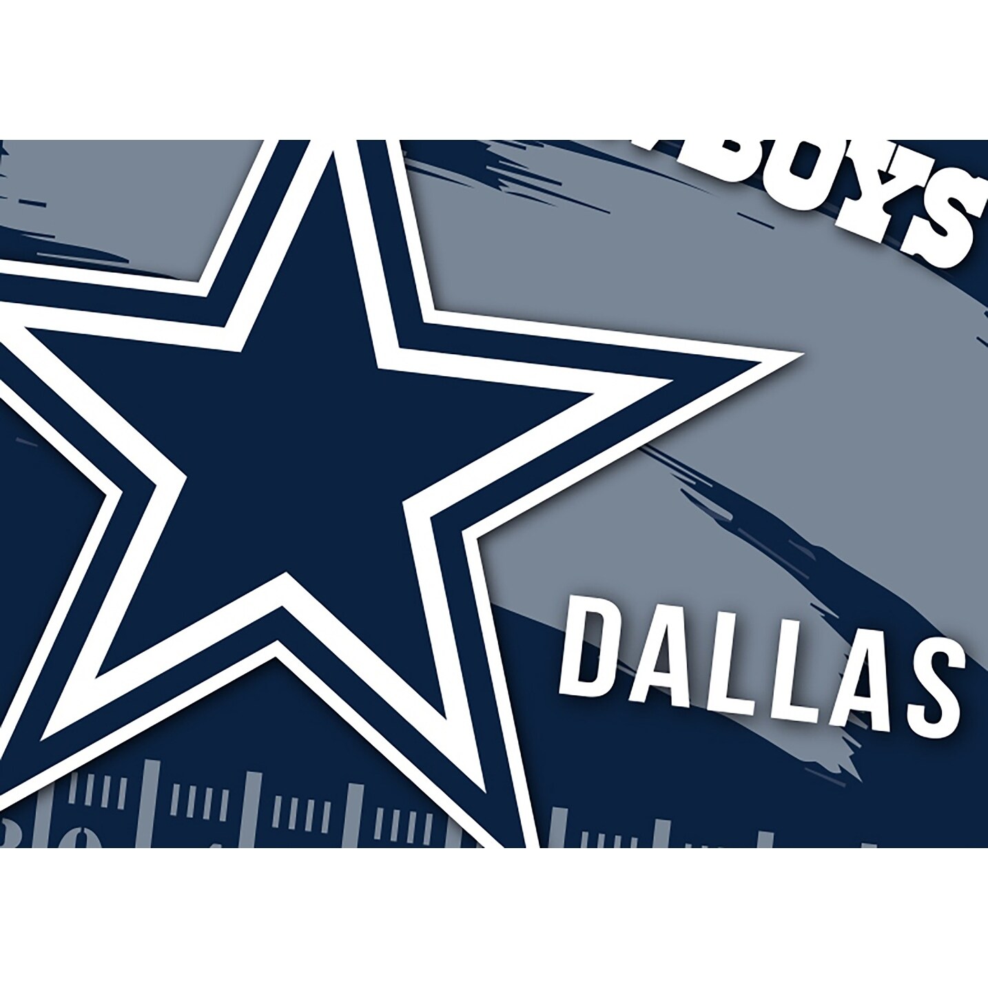NFL Apron Chef Hat Set with Large Team Logo Dallas Cowboys