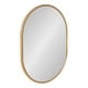 preview thumbnail 51 of 92, Kate and Laurel Caskill Capsule Framed Wall Mirror 18x24 - Gold