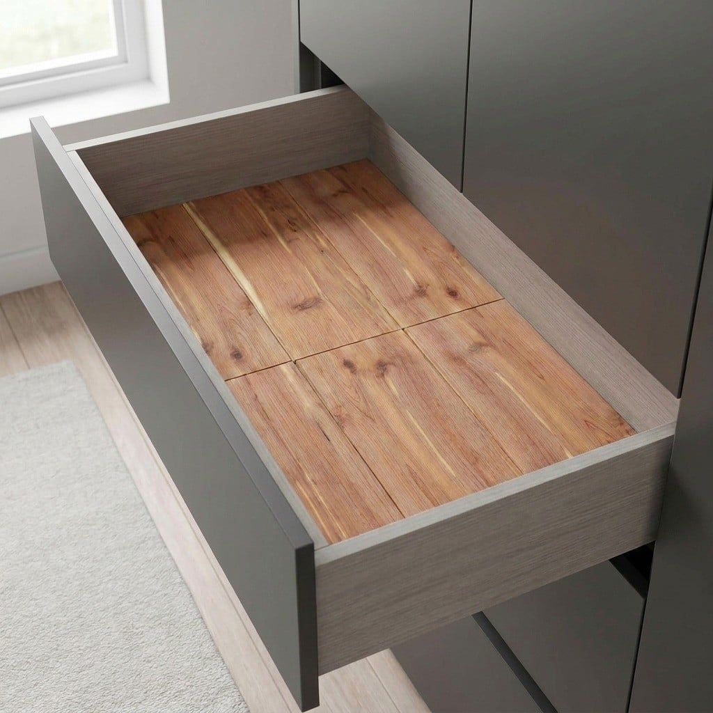 Shelf Lining Cedar Panels