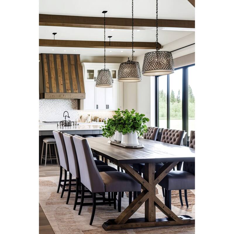 ECARPETGALLERY Hand-knotted Pak Finest Marrakesh Ivory Wool Rug - 8'0 x 9'9