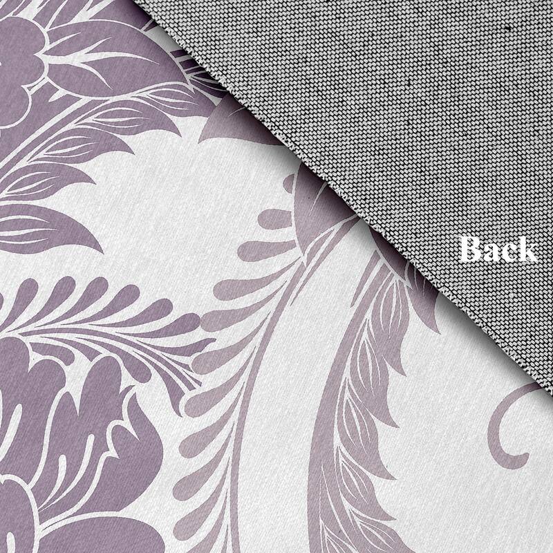 Flower Flourish French Country Chenille Area Rug