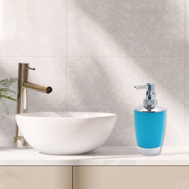Elegant Soap Pump Dispenser Set for Bathroom for Laundry Rooms 1 Set - Blue