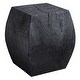 preview thumbnail 1 of 3, Uttermost 25296 Grove 14.5" Wide Accent Stool Black