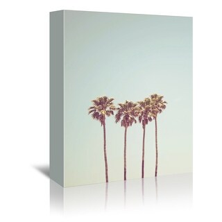 Americanflat - 8" x 10" Beach Palm Photo by Tanya Shumkina Wrapped ...