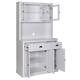 VEIKOUS Kitchen Pantry Cabinet Storage Hutch with Microwave Stand and Shelves