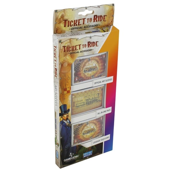Ticket to Ride Official Art Sleeves | All in One Pack of 152 Card Sleeves - Bed Bath & Beyond - 40895417 Ticket to Ride Official Art Sleeves | All in One Pack of 152 Card Sleeves - Bed Bath & Beyond - 40895417