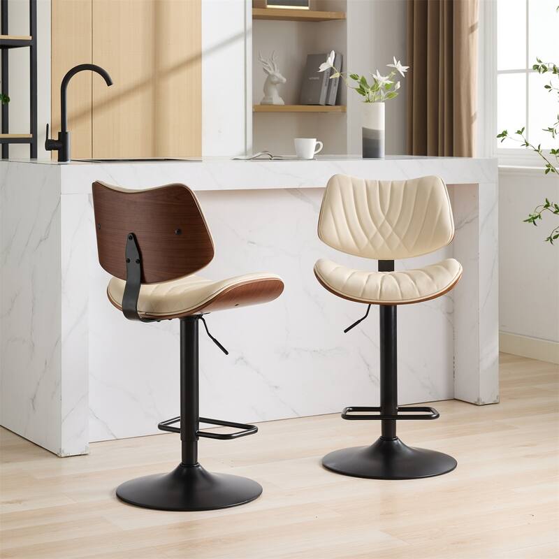 360 Swivel Adjustable Counter Height Bar Chair