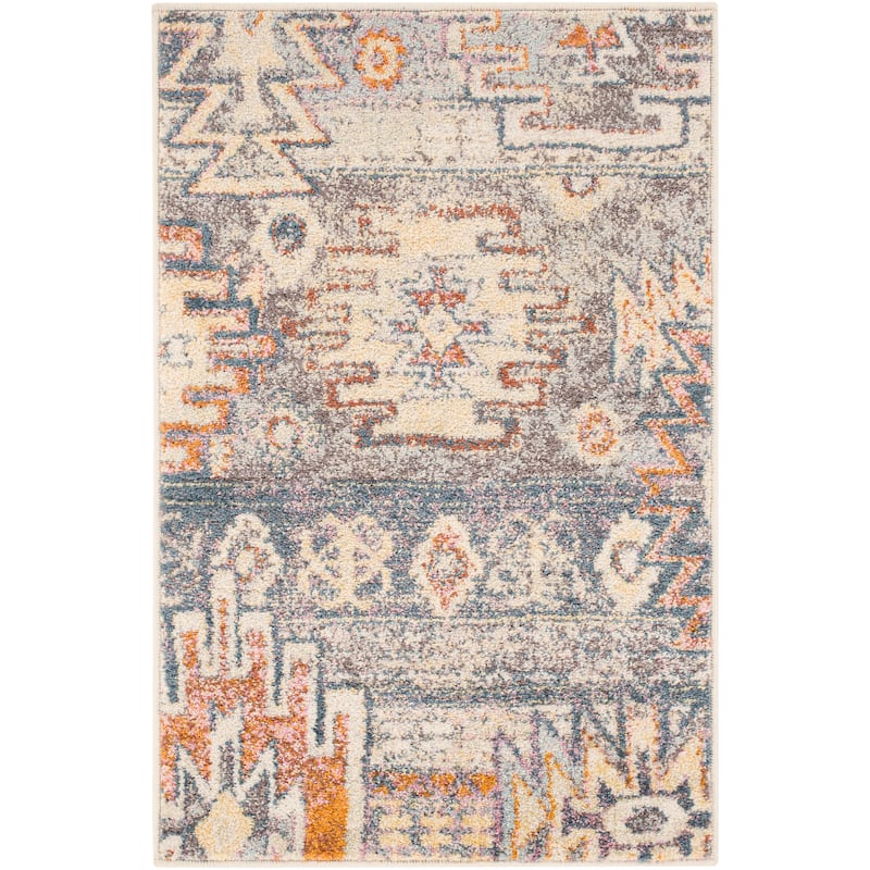 Livabliss Iver Southwestern Patchwork Area Rug