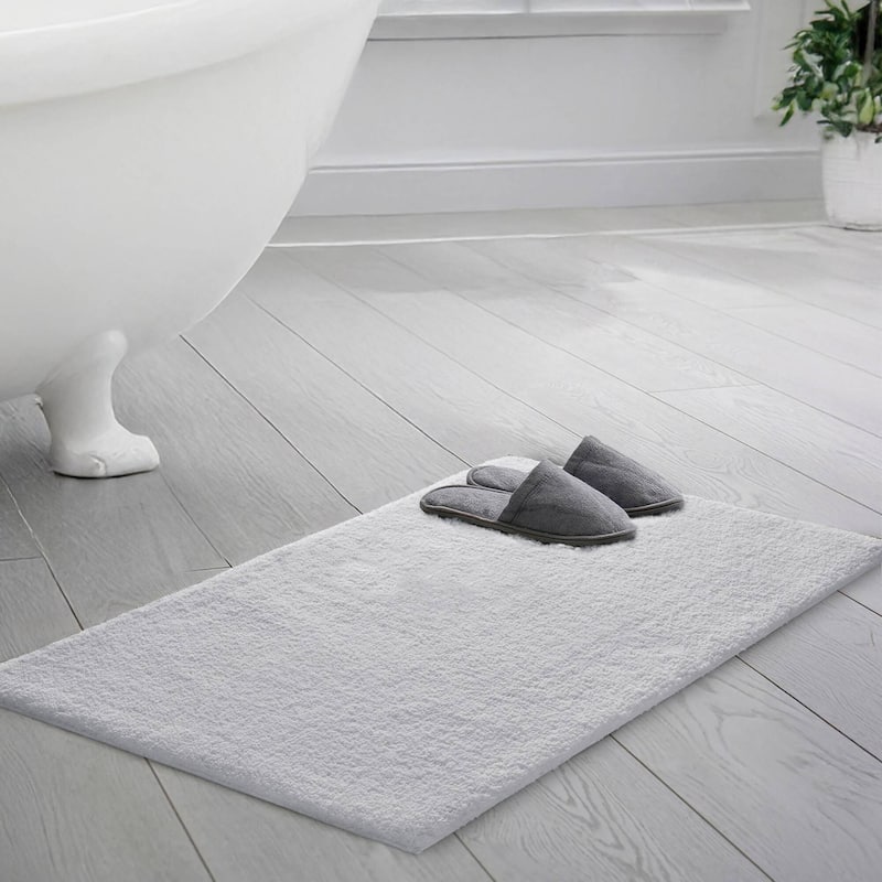 Madison Park Signature Marshmallow Bath Rug