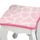 preview thumbnail 9 of 18, Fantasy Fields Gisele Giraffe Kids Vanity Table & Stool - 23.5" L x 11.73" W x 39.25" H