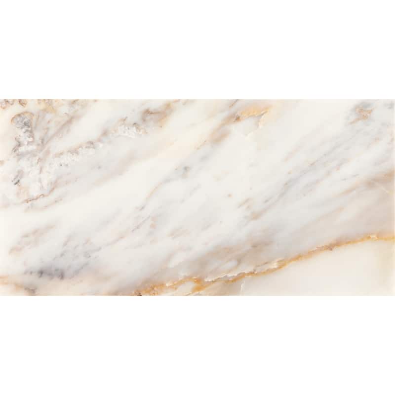 Daltile Gamma 12" x 24" Natural Stone Wall and Floor Tile (4 PC per Carton) (8.00 SQFT per Carton) - Off-White