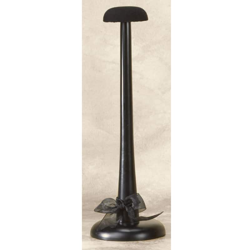 Black Wooden Hat Stand