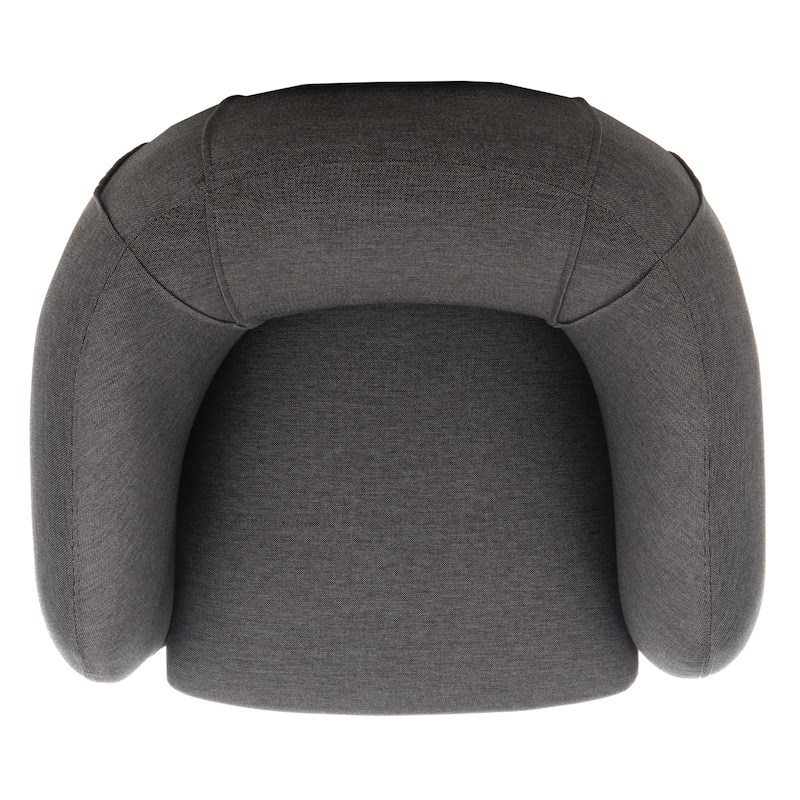 SAFAVIEH Couture Griseldis Stone Polyester Blend Accent Chair - 33" W x 30" D x 29" H - 33Wx30Dx29H