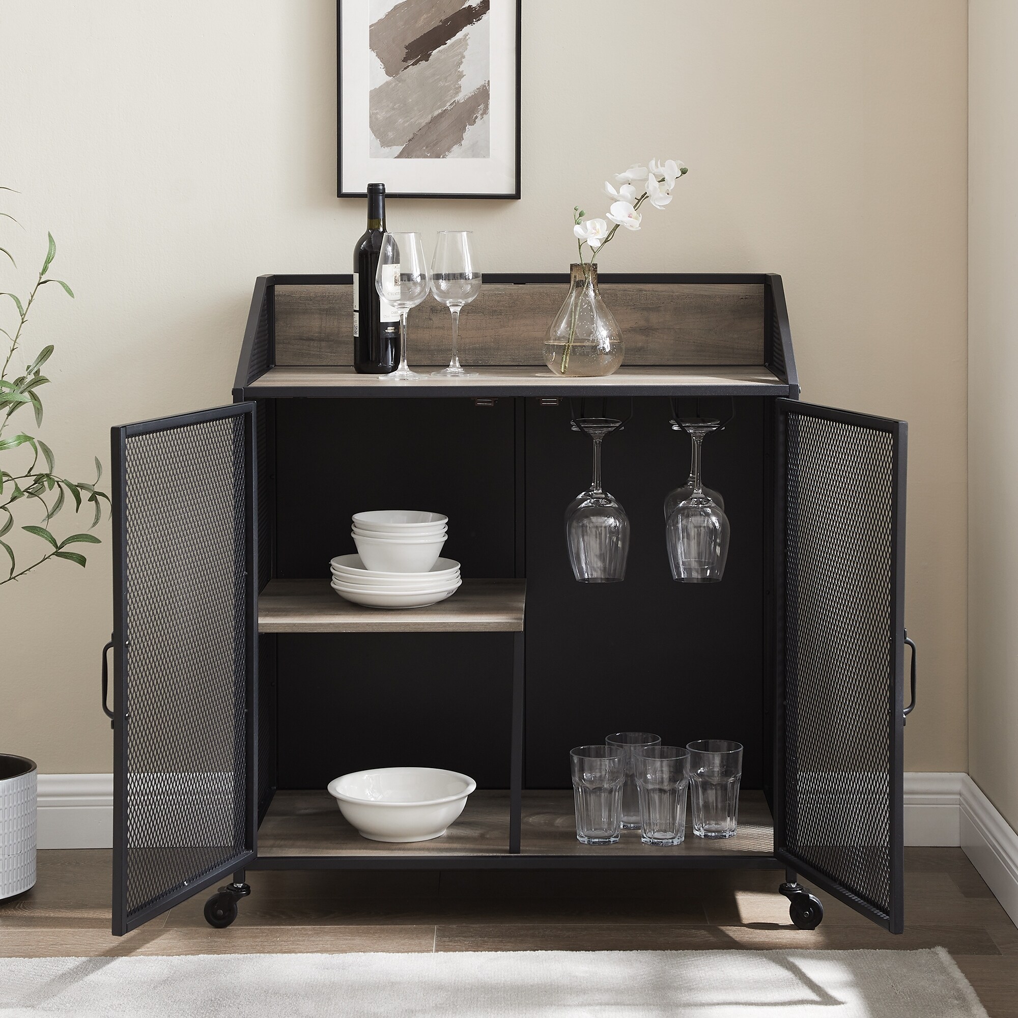 Carbon loft pierpont metal sales mesh accent cabinet