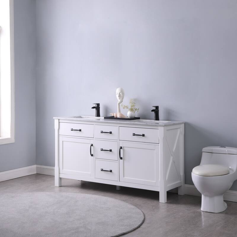 Altair Maribella Double Bathroom Vanity Set