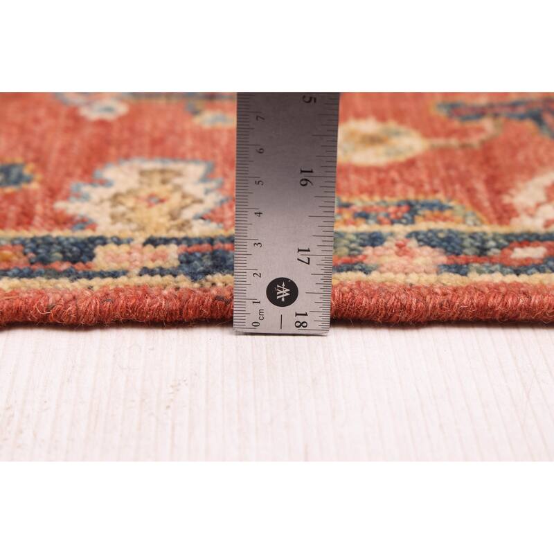 ECARPETGALLERY Hand-knotted Finest Oushak Dark Copper Wool Rug - 2'2 x 9'10